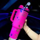 🔥Stitch Cup 40OZ 1200ML 🥰 Straw Topper as Free Gift🎁